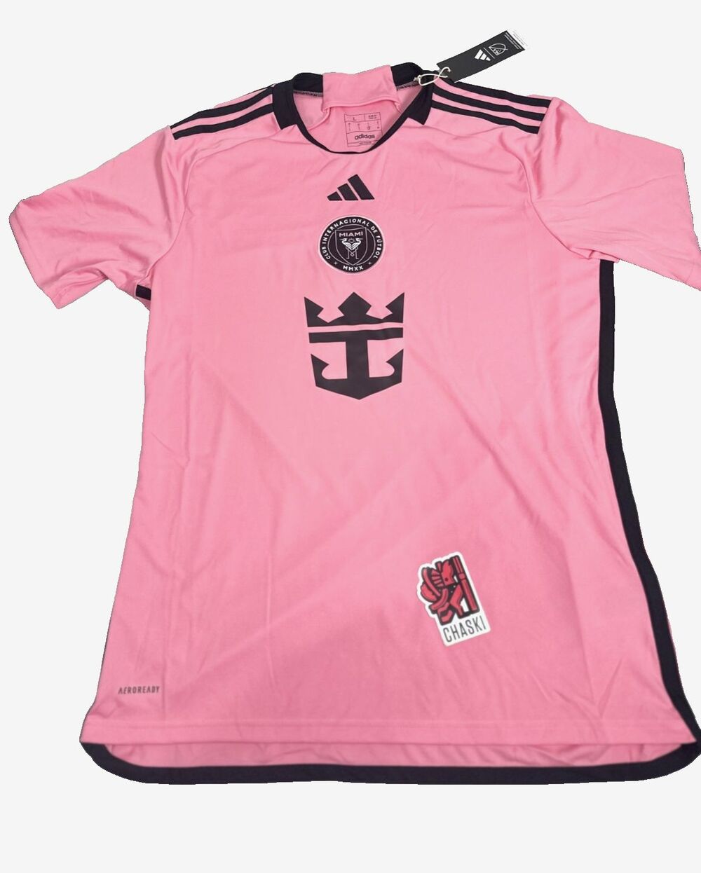Adidas Inter Miami CF MLS 24/25 Home Pink Soccer Jersey Men's Medium IU0190 NEW